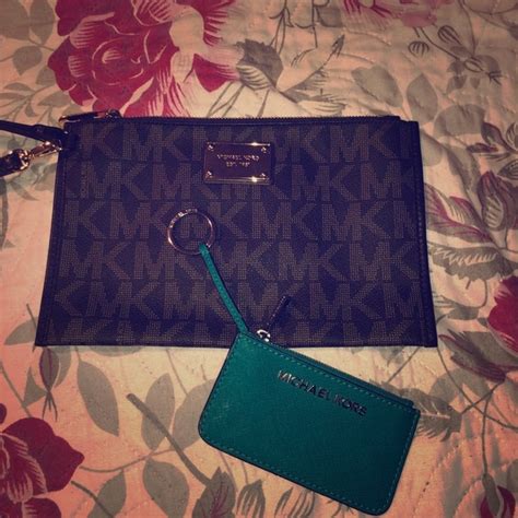 michael kors keychain wristlet.